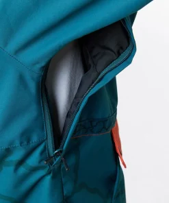 Rip Curl Men's Primative 10k/10k Jacket Blue Green Discount