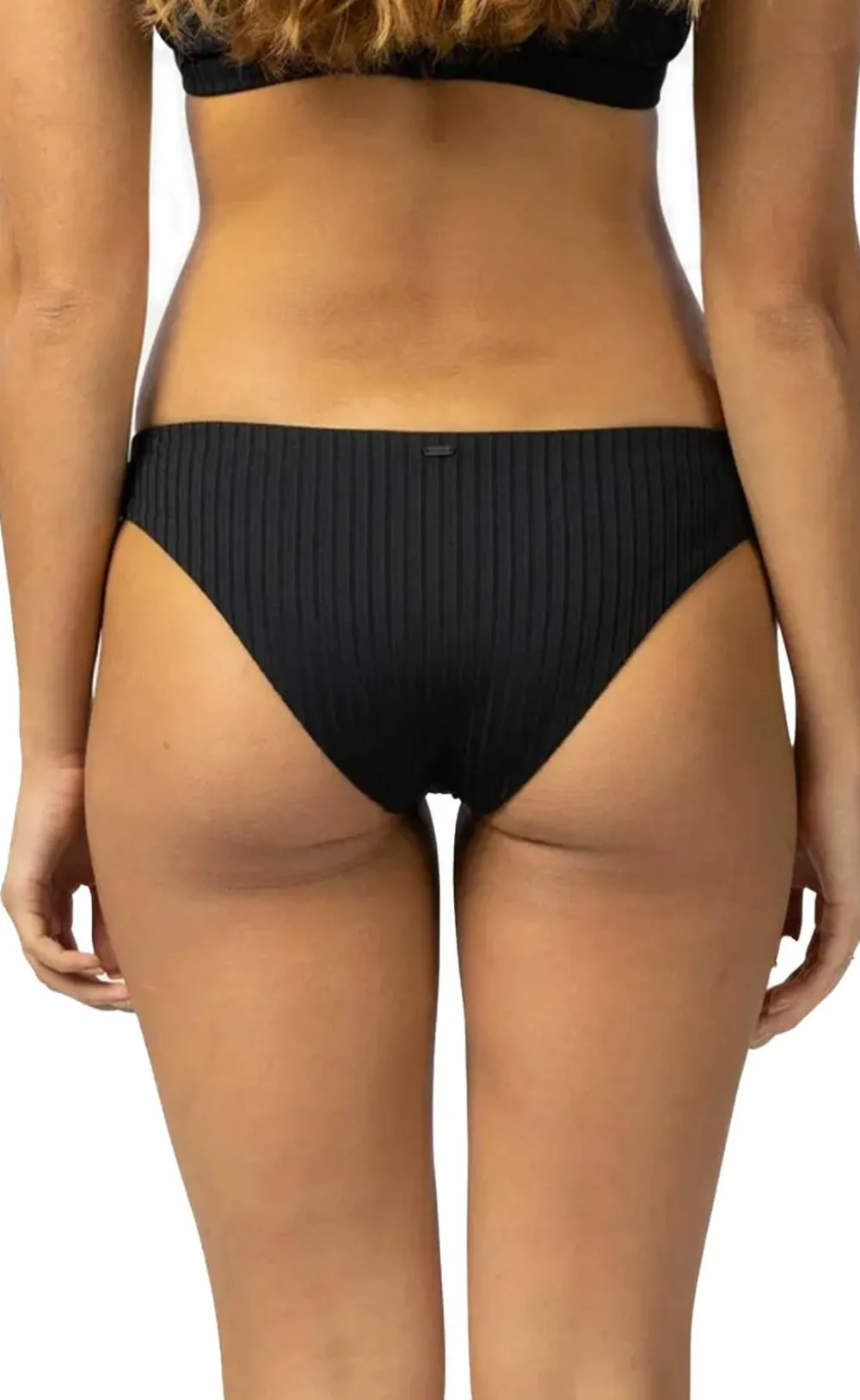 Rip Curl Premium Surf Cheeky Coverage Bikini Bottoms Black Hot