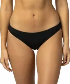 Rip Curl Premium Surf Cheeky Coverage Bikini Bottoms Black Hot