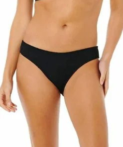 Rip Curl Women's Vibe Surf Multi Fit V Neck Bikini Top Black