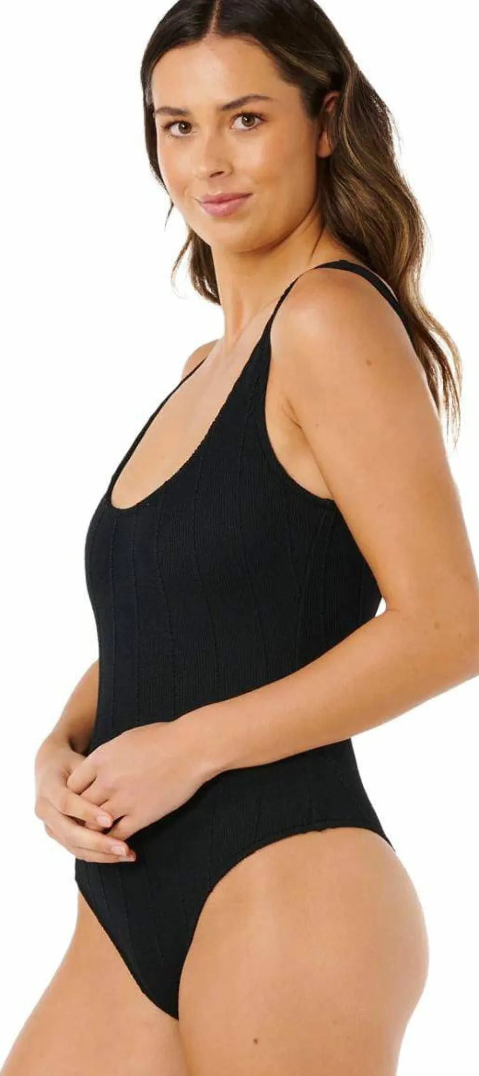 Rip Curl Women's Vibe Surf Cheeky One Piece Black