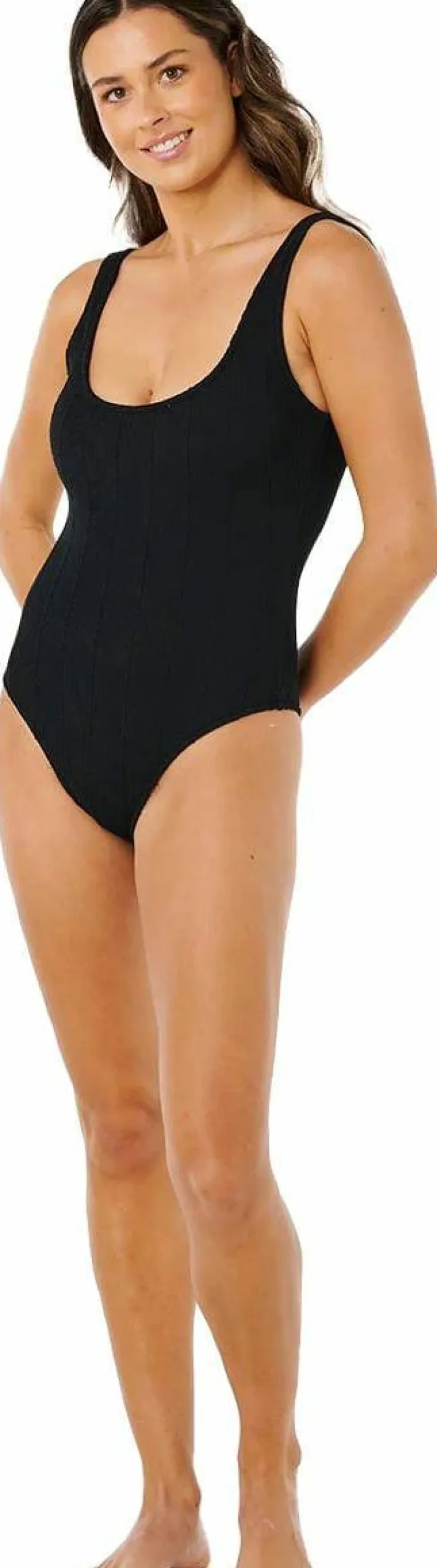 Rip Curl Women's Vibe Surf Cheeky One Piece Black