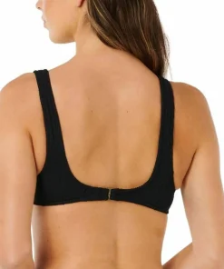 Rip Curl Women's Vibe Surf Bralette Bikini Top Black New