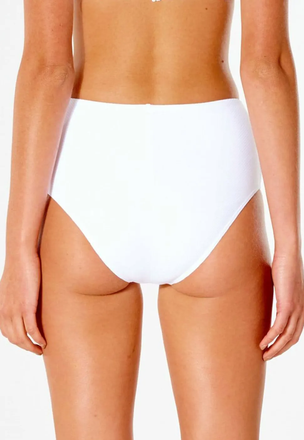 Rip Curl Women's Wave Shapers High Waist Cheeky White