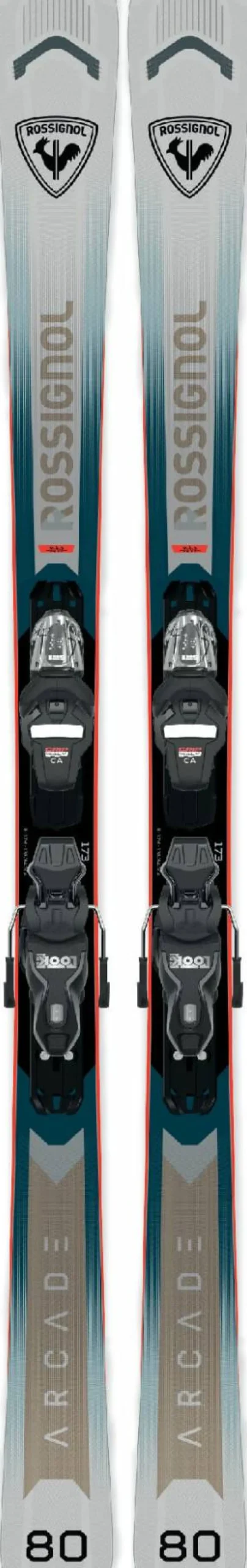 Rossignol Arcade 80 Skis Xpress Grey/Blue Clearance