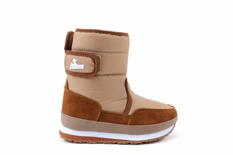Rubberduck Kids' Rd Snowjogger Beige/Cognac