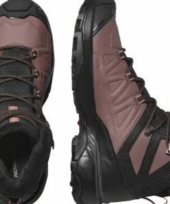 Women's X Ultra Snowpilot Waterproof Black/Peppercorn/Cognac Vandringsskor & Vandringskängor Dam