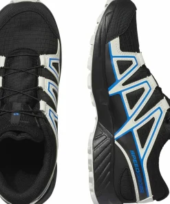 Salomon Junior Speedcross Waterproof Black/vanilla Ice/french Blue
