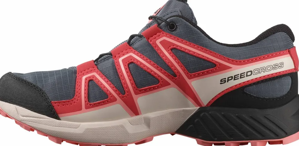 Salomon Junior Speedcross Waterproof Grisaille/Hushed Violet/Rouge Red Grisaille / Hushed Violet / Rouge Red Sale
