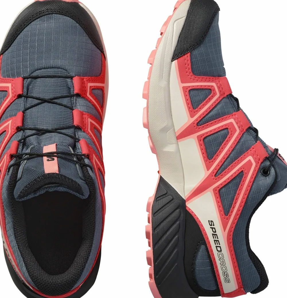 Salomon Junior Speedcross Waterproof Grisaille/Hushed Violet/Rouge Red Grisaille / Hushed Violet / Rouge Red Sale
