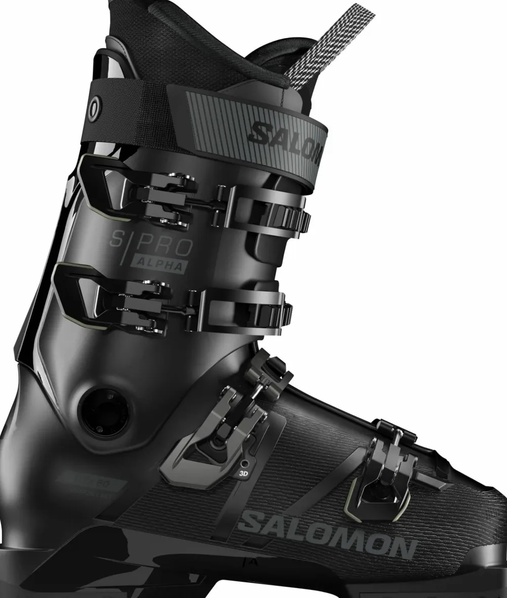 Online Junior S/Pro Alpha 80 T GripWalk Black/Black/Anthracite Barn Skidåkning|Pjäxor Barn