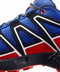 New Junior's Speedcross Surf The Web/Fiery Red/Black Barn Sneakers Barn