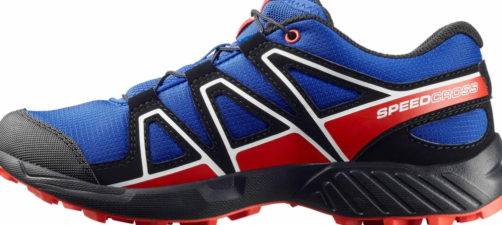 Salomon Junior's Speedcross Surf The Web/Fiery Red/Black Surf The Web / Fiery Red / Black Best