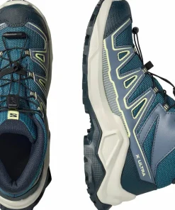 Salomon Junior's X Ultra Mid GORE-TEX Grisaille/Spellbound/Butterfly