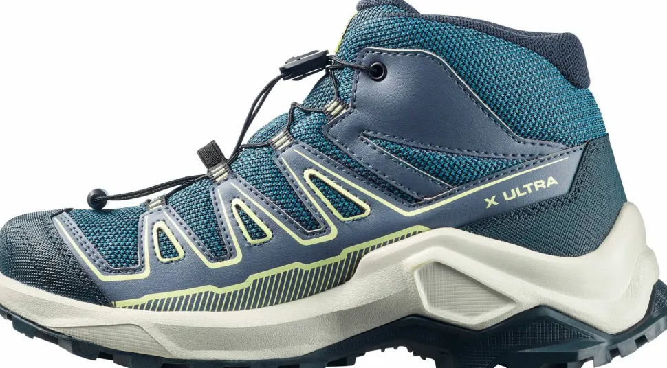 Salomon Junior's X Ultra Mid GORE-TEX Grisaille/Spellbound/Butterfly