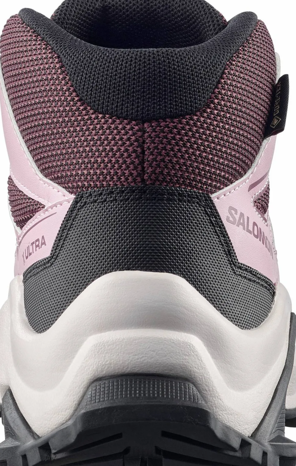 Salomon Junior's X Ultra Mid GORE-TEX Huckleberry/Dawn Pink/Concord Grape