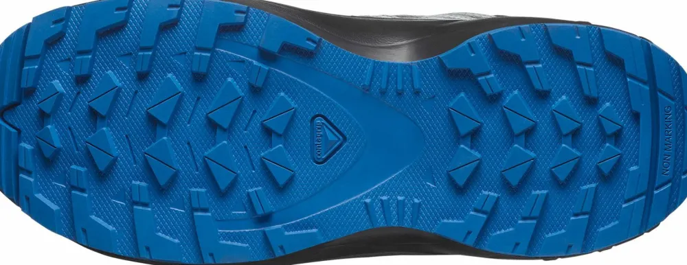 Salomon Junior's XA Pro V8 Mid Waterproof Black/Monument/French Blue Discount