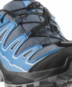 Salomon Kids' X Ultra GORE-TEX Turbulence/Black/French Blue Clearance