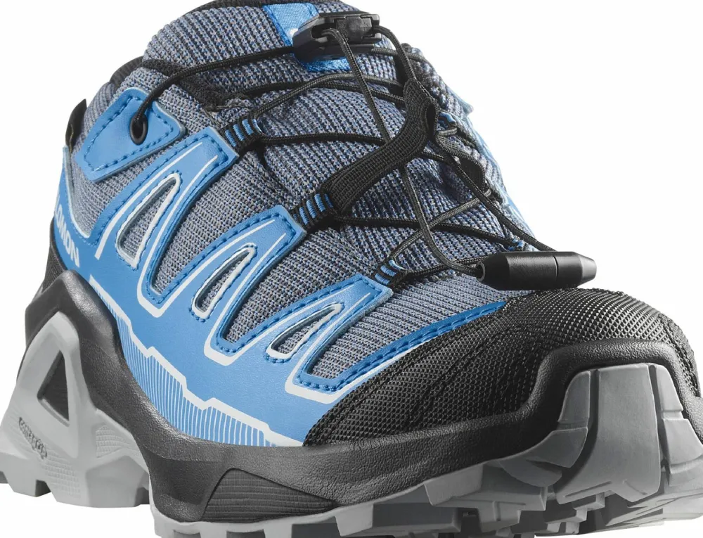 Salomon Kids' X Ultra GORE-TEX Turbulence/Black/French Blue Clearance