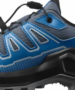 Salomon Kids' X Ultra GORE-TEX Turbulence/Black/French Blue Clearance
