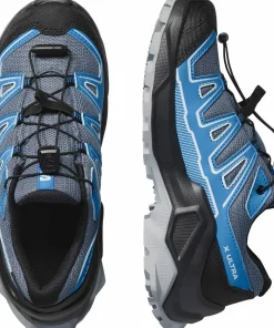 Salomon Kids' X Ultra GORE-TEX Turbulence/black/french Blue