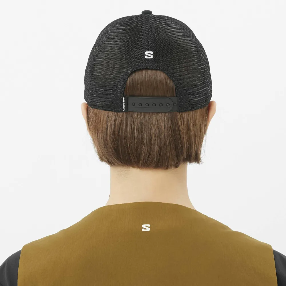 Outlet Logo Trucker Cap Huvudbonader Herr