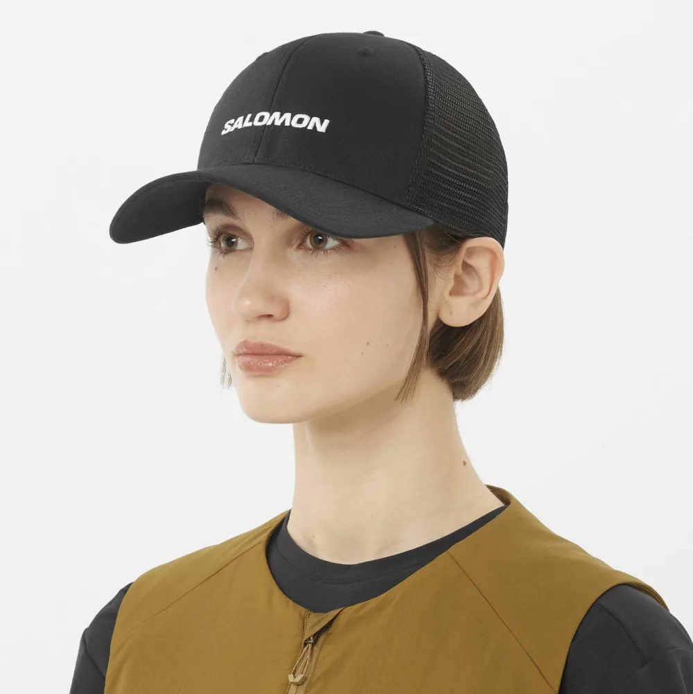 Outlet Logo Trucker Cap Huvudbonader Herr