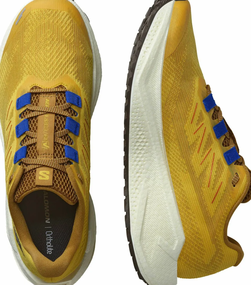 Sale Men's Aero Blaze 3 Grvl Spicy Mustard/Vanilla Ice/Nautical Blue Löpning