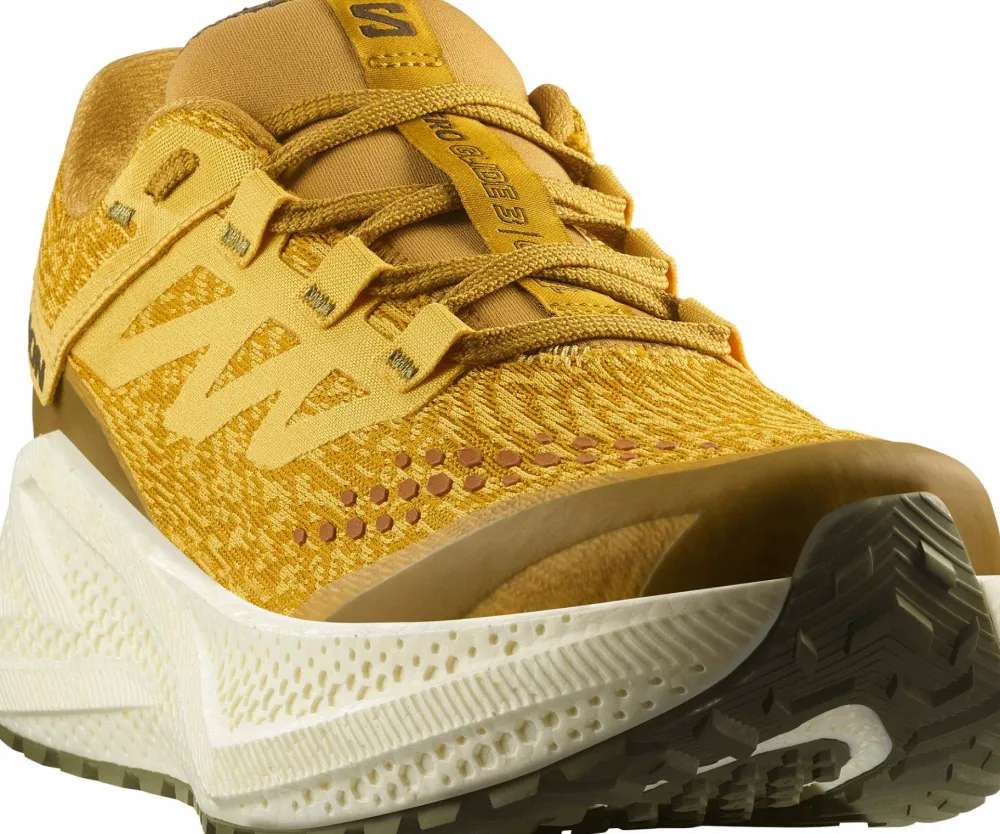 Salomon Men's Aero Glide 3 Grvl Spicy Mustard/Vanilla Ice/Deep Lich Hot