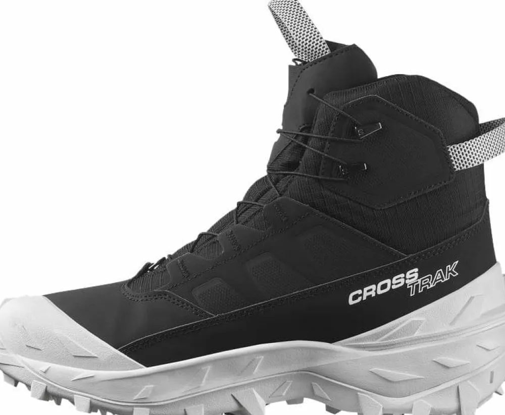 Salomon Men's Crosstrak Powder Waterproof Black/Black/White Black / Black / White Online