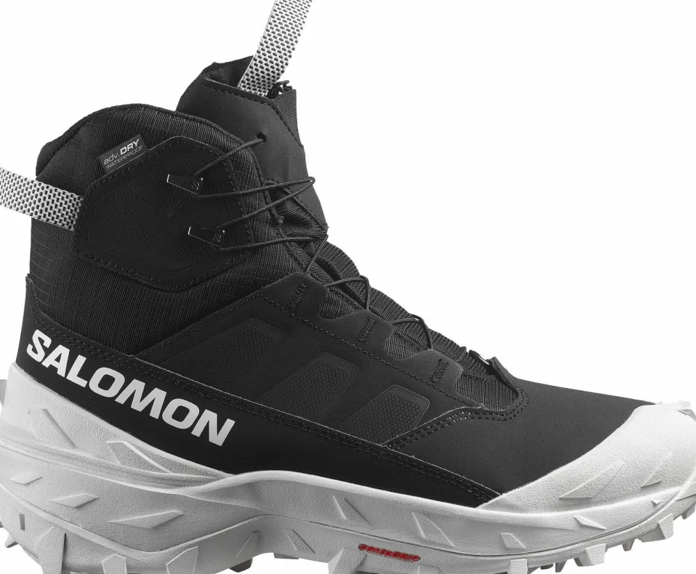 Salomon Men's Crosstrak Powder Waterproof Black/Black/White Black / Black / White Online