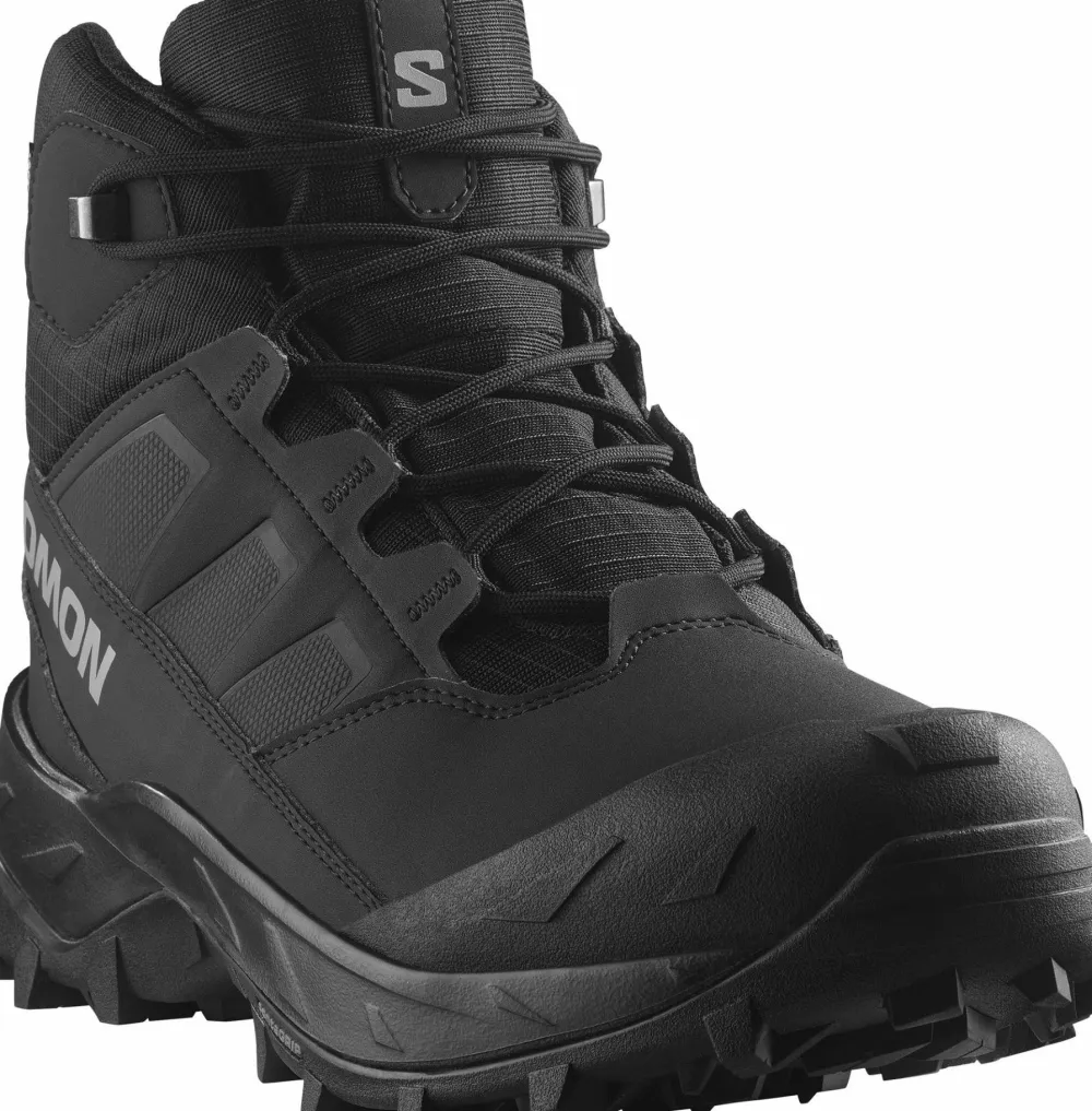 Salomon Men's Crosstrak Waterproof Black/Black/Asphalt Black / Black / Asphalt Outlet