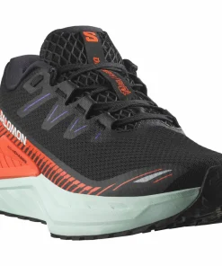 Online Men's DRX Defy GRVL Black/Cherry Tomato/Bay Löparskor Herr