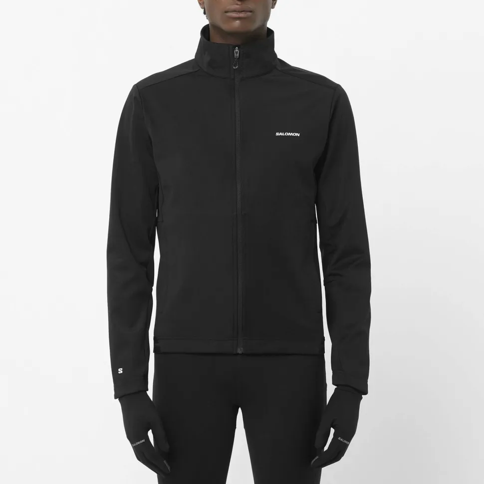 Salomon Men's GORE-TEX Soft Shell Jacket Deep Black