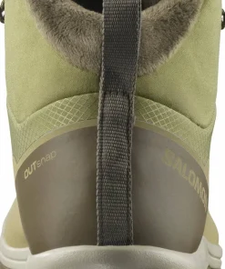 Salomon Men's Outsnap CSWP Aloe/Stone Gray/Coyote Brown Aloe / Stone Gray / Coyote Brown Discount