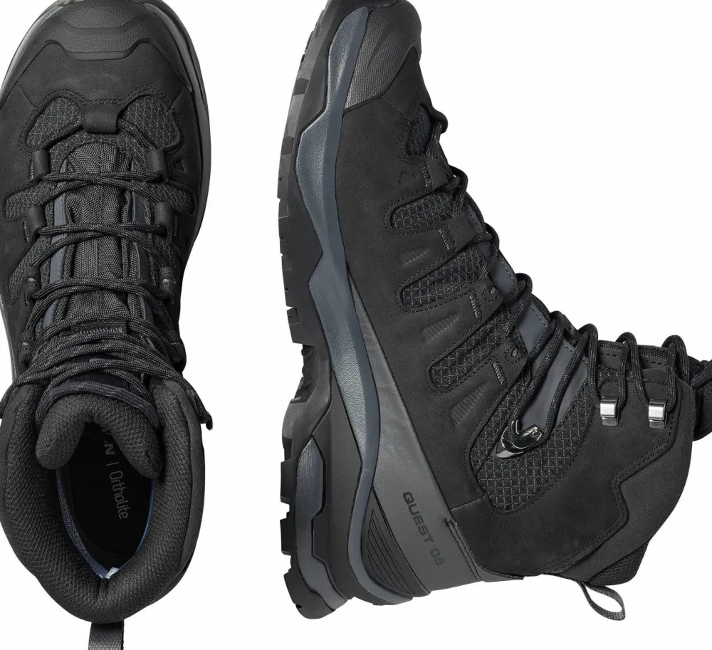 Salomon Men's Quest 5 GORE-TEX Asphalt/Black/Asphalt Clearance