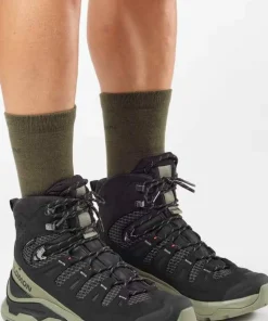 Salomon Men's Quest 5 GORE-TEX Black/Deep Lichen Green/Black Online