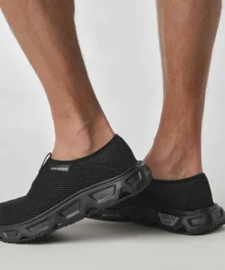 Salomon Men's Reelax Moc 6.0 Black/Black/Alloy Online