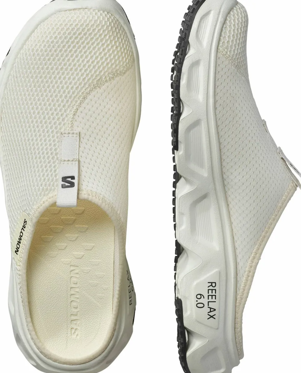 Salomon Men's Reelax Slide 6.0 Vanilla Ice/Vanilla Ice/Black
