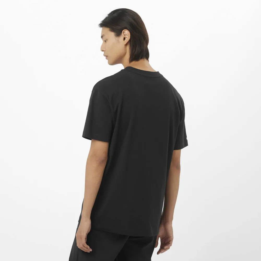 Clearance Men's RX Logo Tee Deep Black Herrtröjor & Skjortor