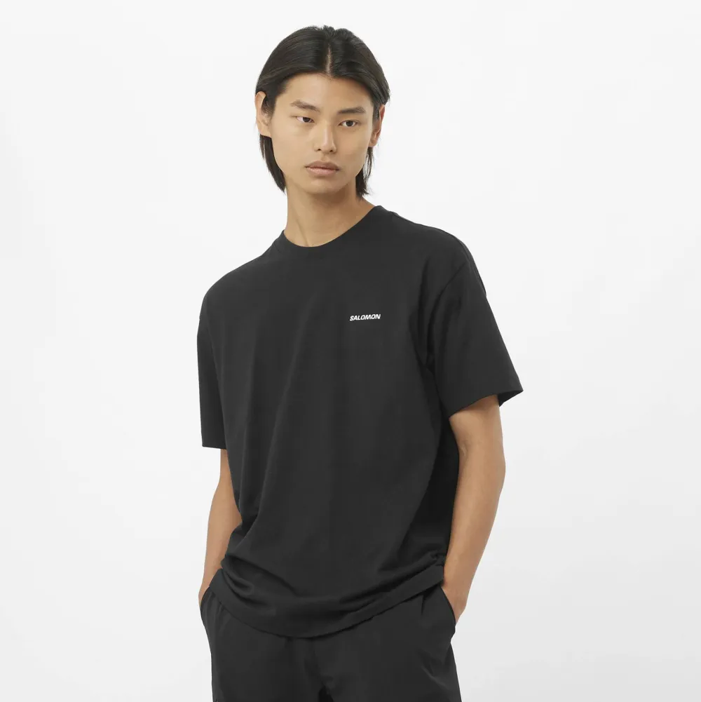 Clearance Men's RX Logo Tee Deep Black Herrtröjor & Skjortor