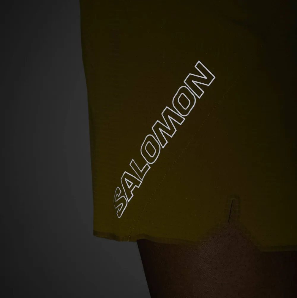 Salomon Men's Sense Aero 5'' Shorts Brilliant Olive