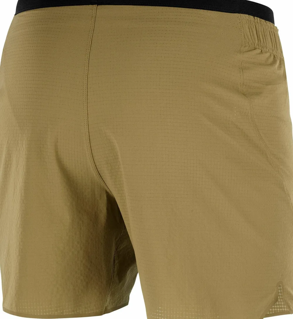 Salomon Men's Sense Aero 5'' Shorts Brilliant Olive