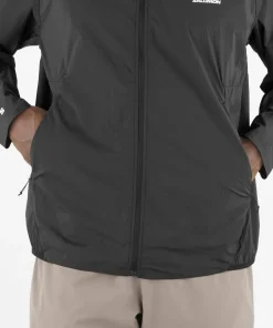 Salomon Men's SHAKEout FLY Jacket Deep Black