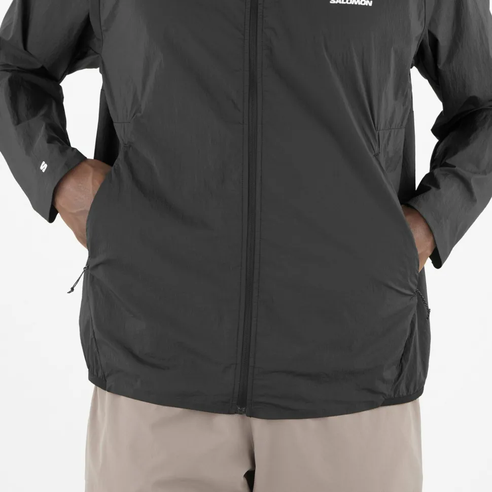 Salomon Men's SHAKEout FLY Jacket Deep Black
