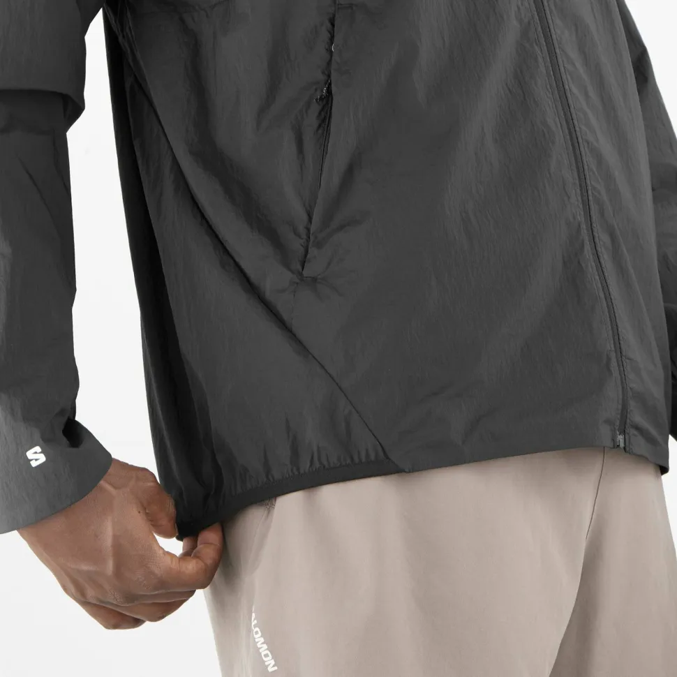 Salomon Men's SHAKEout FLY Jacket Deep Black