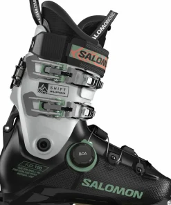 Salomon Men's Shift Supra BOA 120 GripWalk Black / Cool Gray 5 / Shale Green New