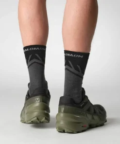 Best Men's Speedcross 6 GORE-TEX Black/Peat/Deep Lichen Green Gore-Tex|Löparskor Herr