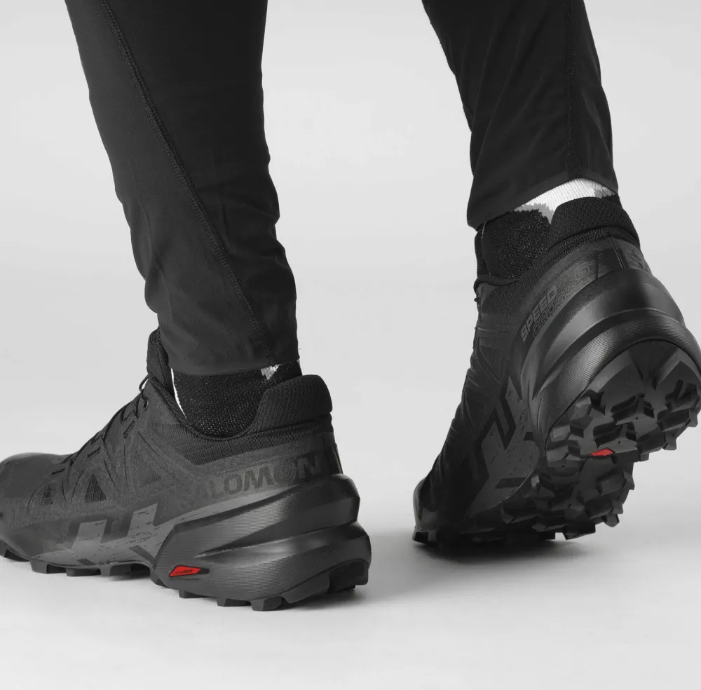 Salomon Men's Speedcross 6 Black/Black/Phantom Clearance