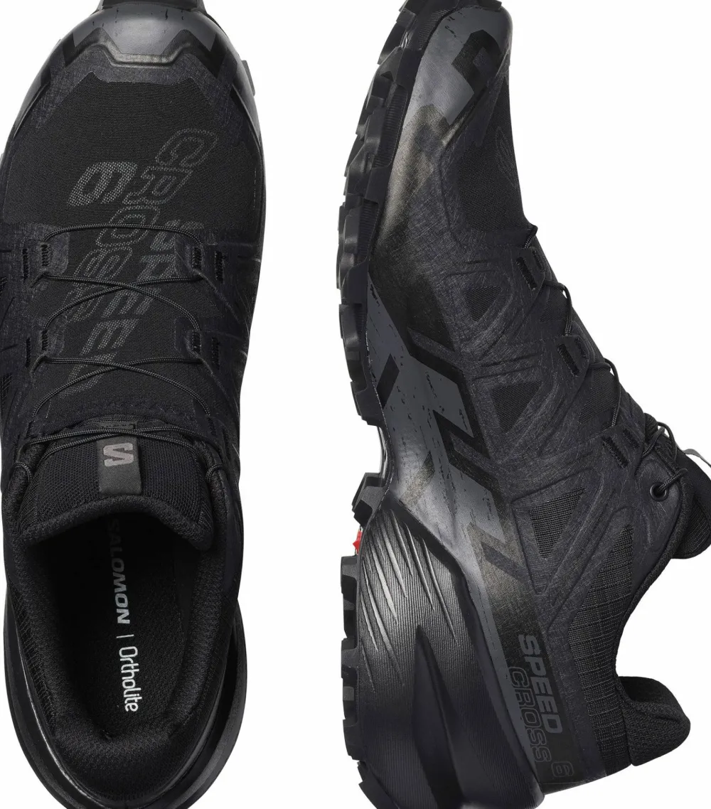 Salomon Men's Speedcross 6 Black/Black/Phantom Clearance